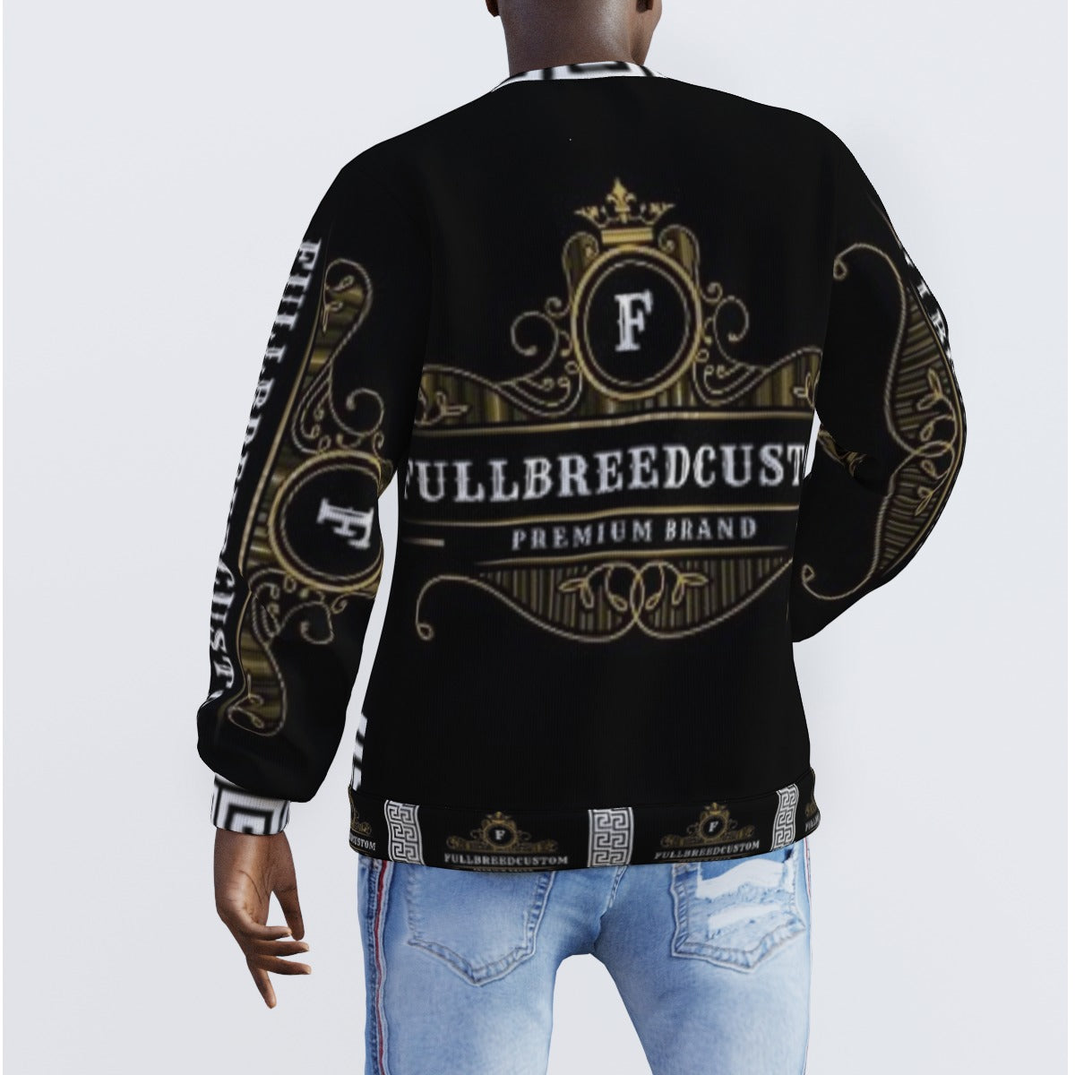 Fullbreedboutique   Print Men's Sweater