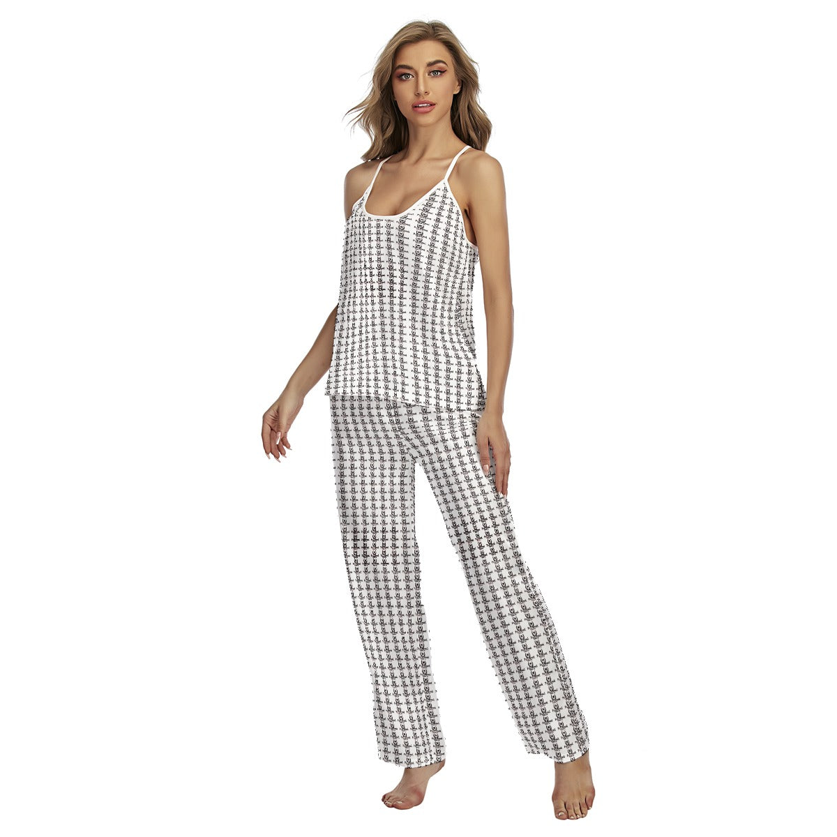 fullbreedboutique Print Women's Cami Pajamas Set