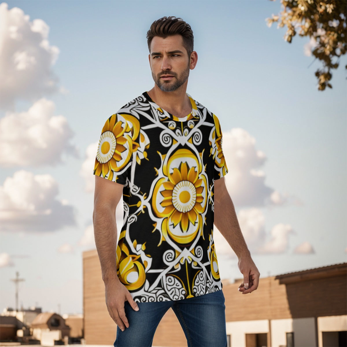 All-Over Print Men's O-Neck T-Shirt