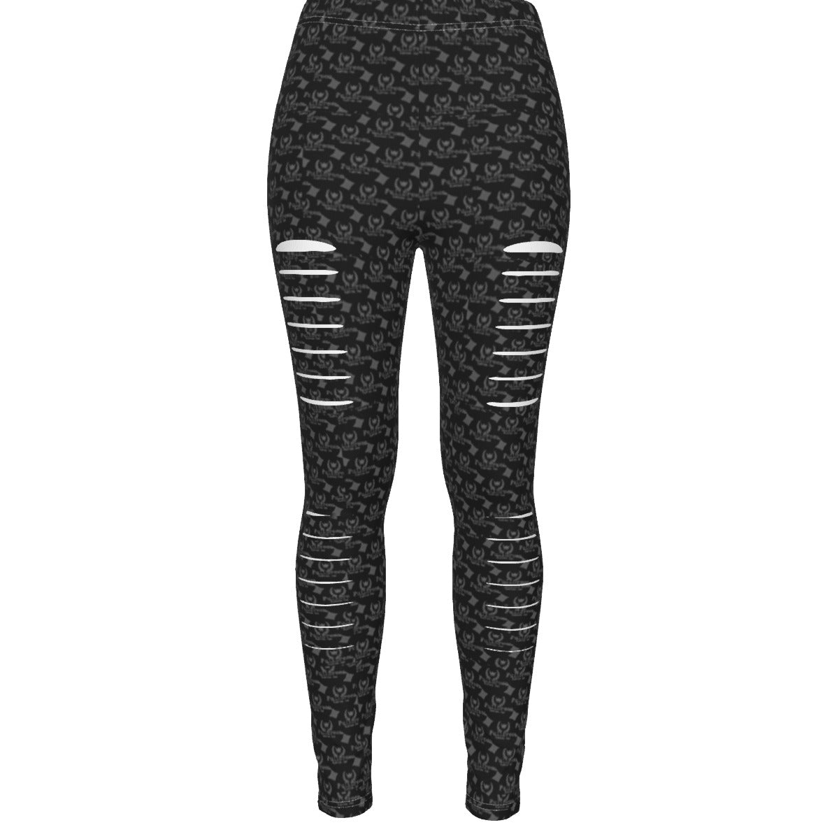 fullbreedboutique Print Women's Ripped Leggings