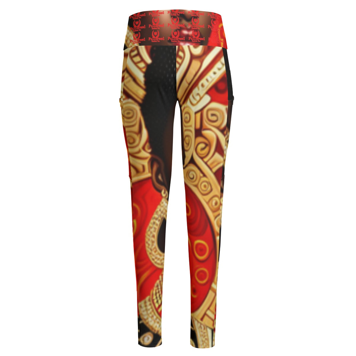 All-Over Print Women's High Waist Leggings With Side Pocket