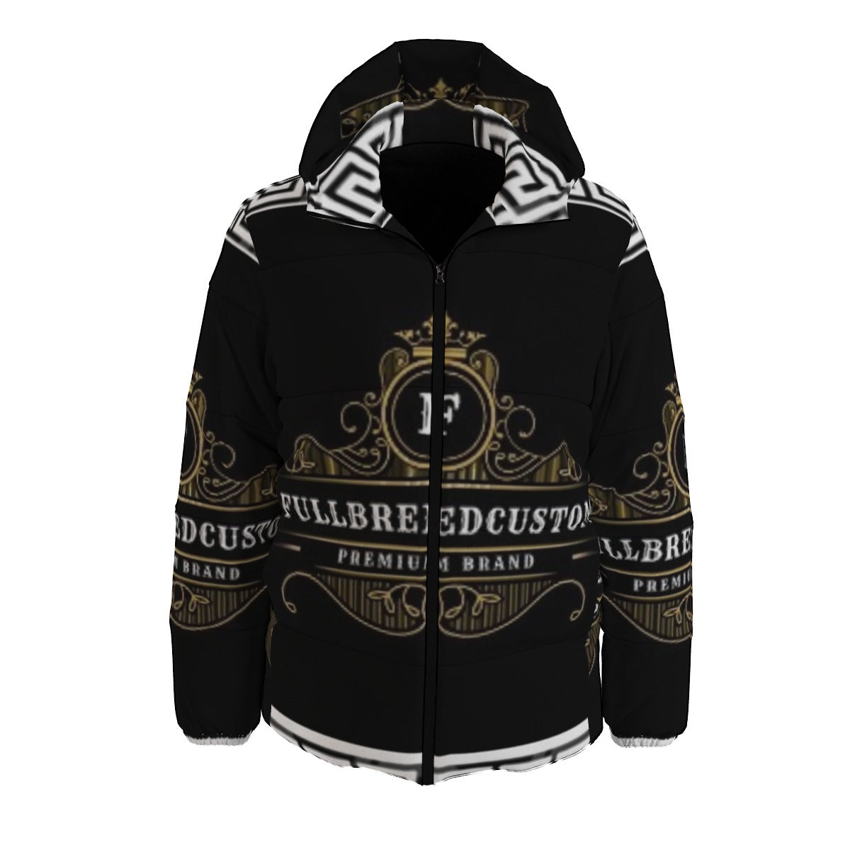 Fullbreedboutique   Print Unisex Down Jacket