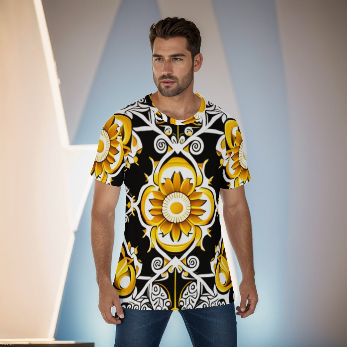 All-Over Print Men's O-Neck T-Shirt