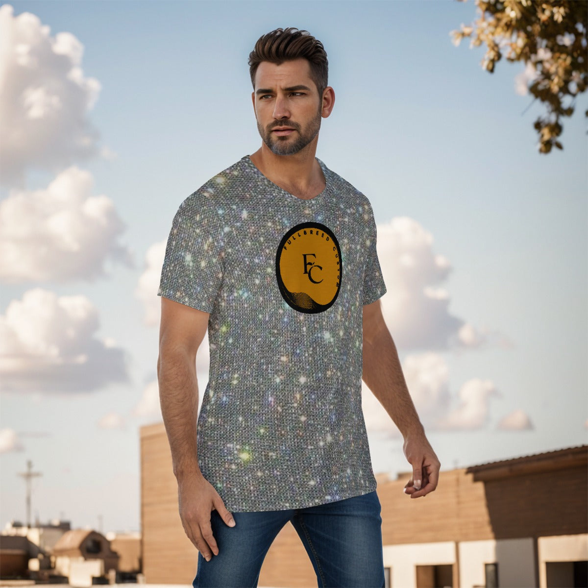 All-Over Print Men's O-Neck T-Shirt