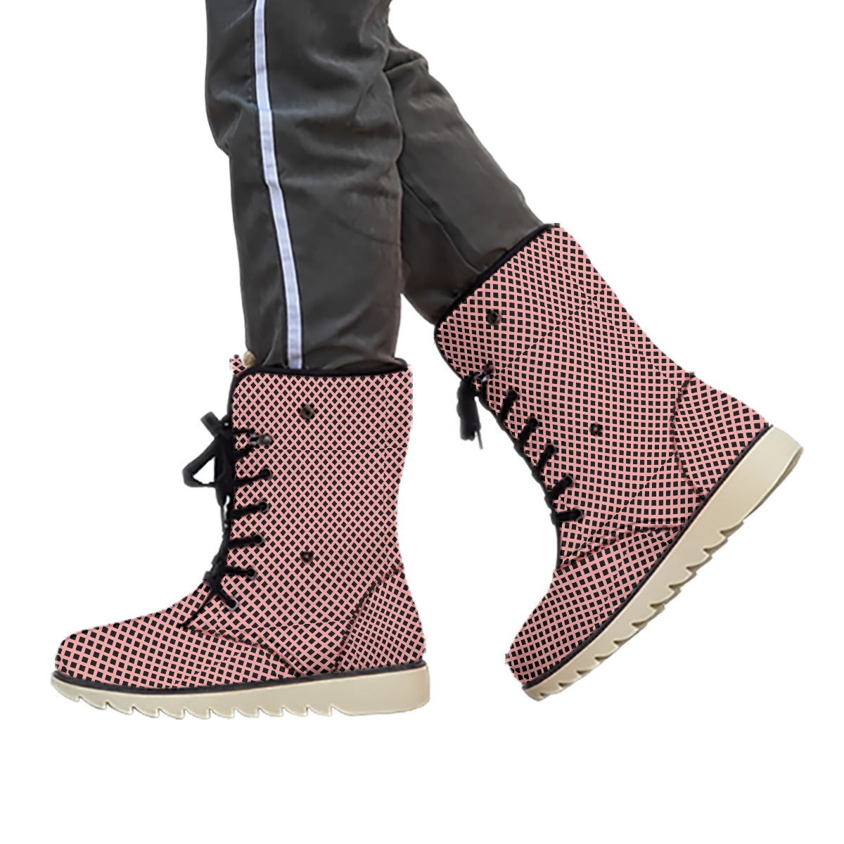 All-Over Print Women's Plush Boots