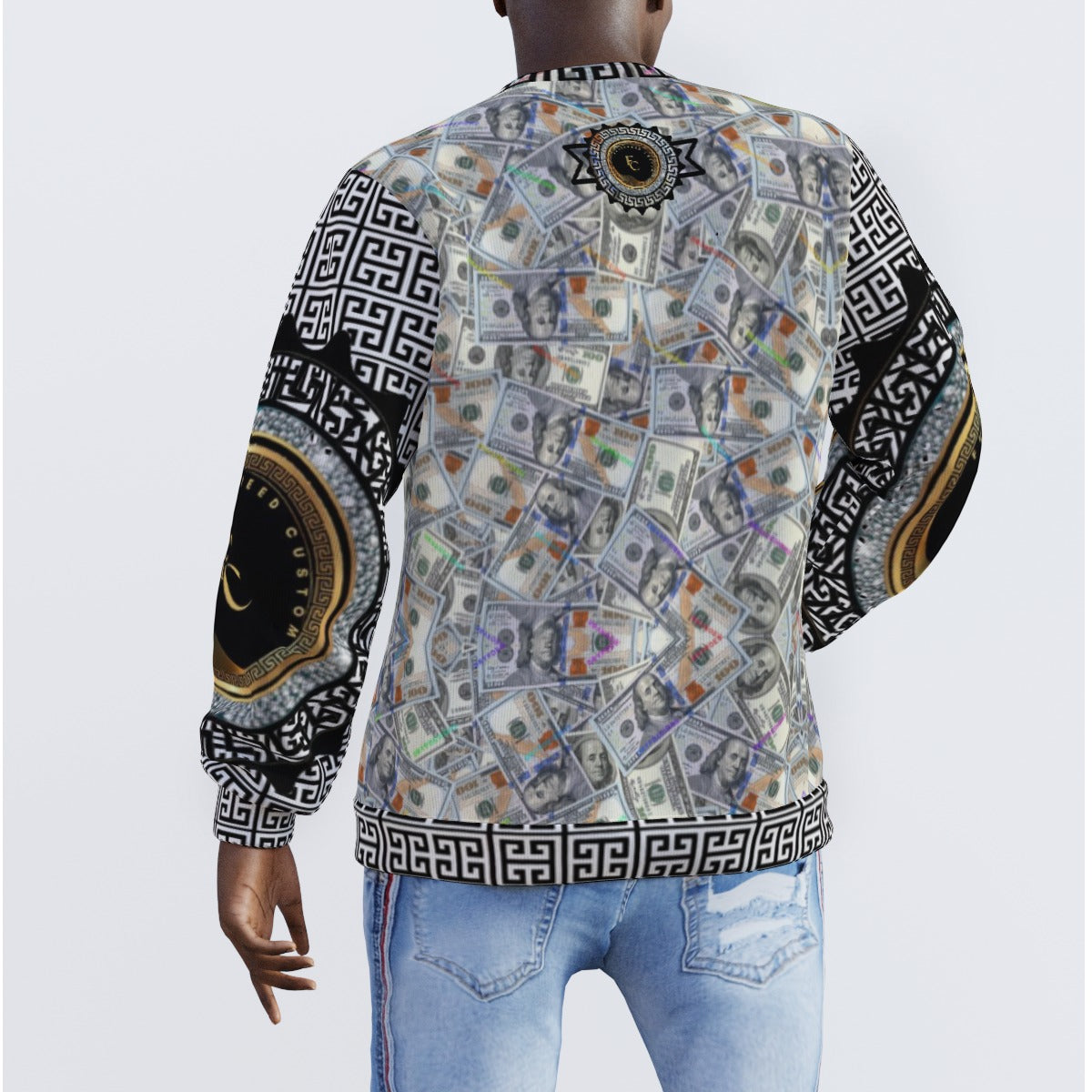 Print Men's Sweater