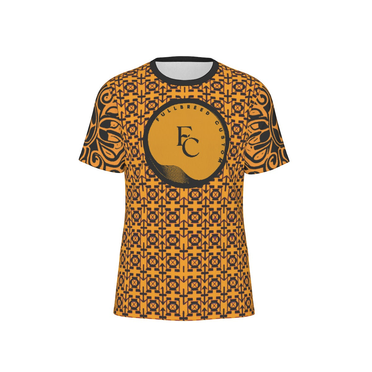 All-Over Print Men's O-Neck T-Shirt | 190GSM Cotton