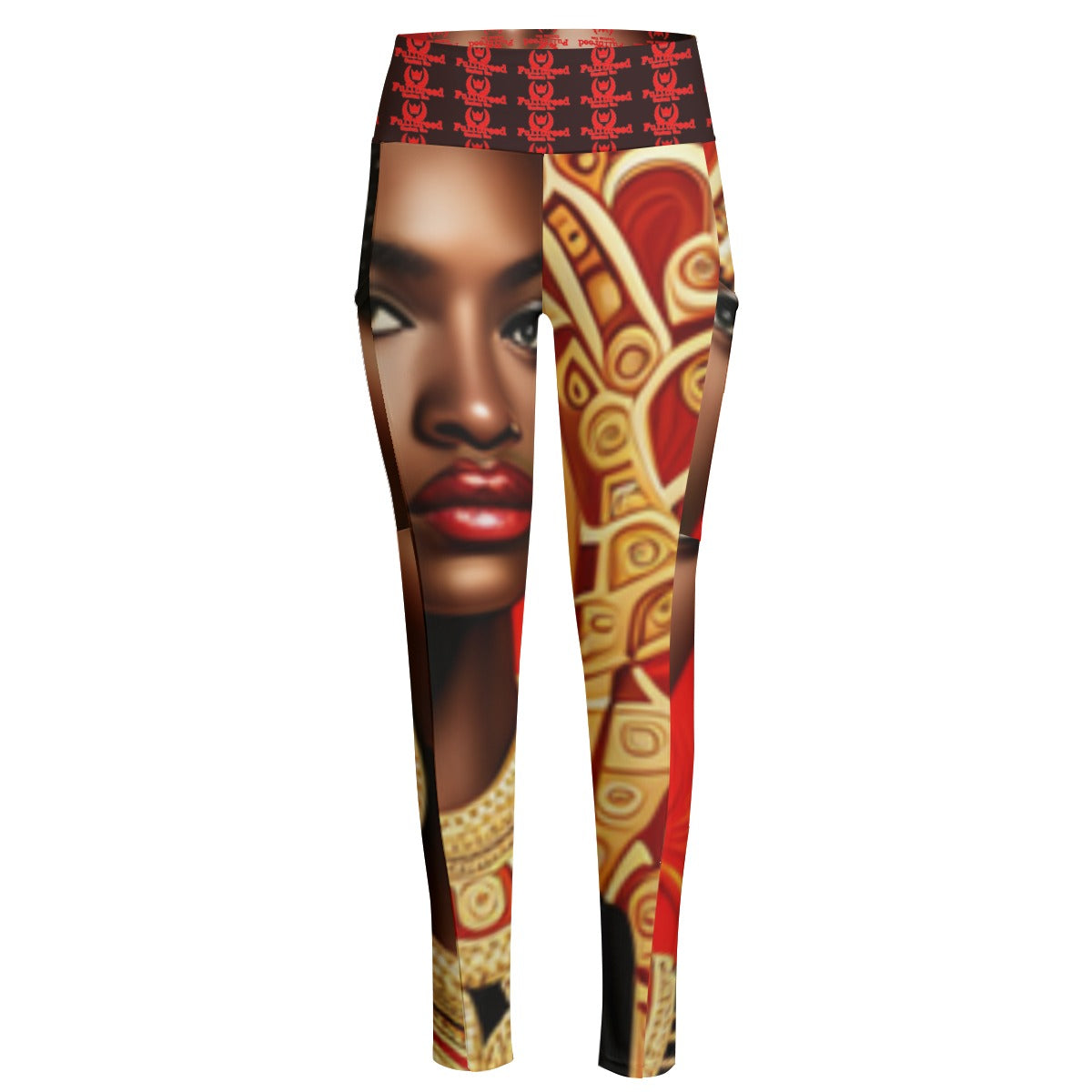 All-Over Print Women's High Waist Leggings With Side Pocket