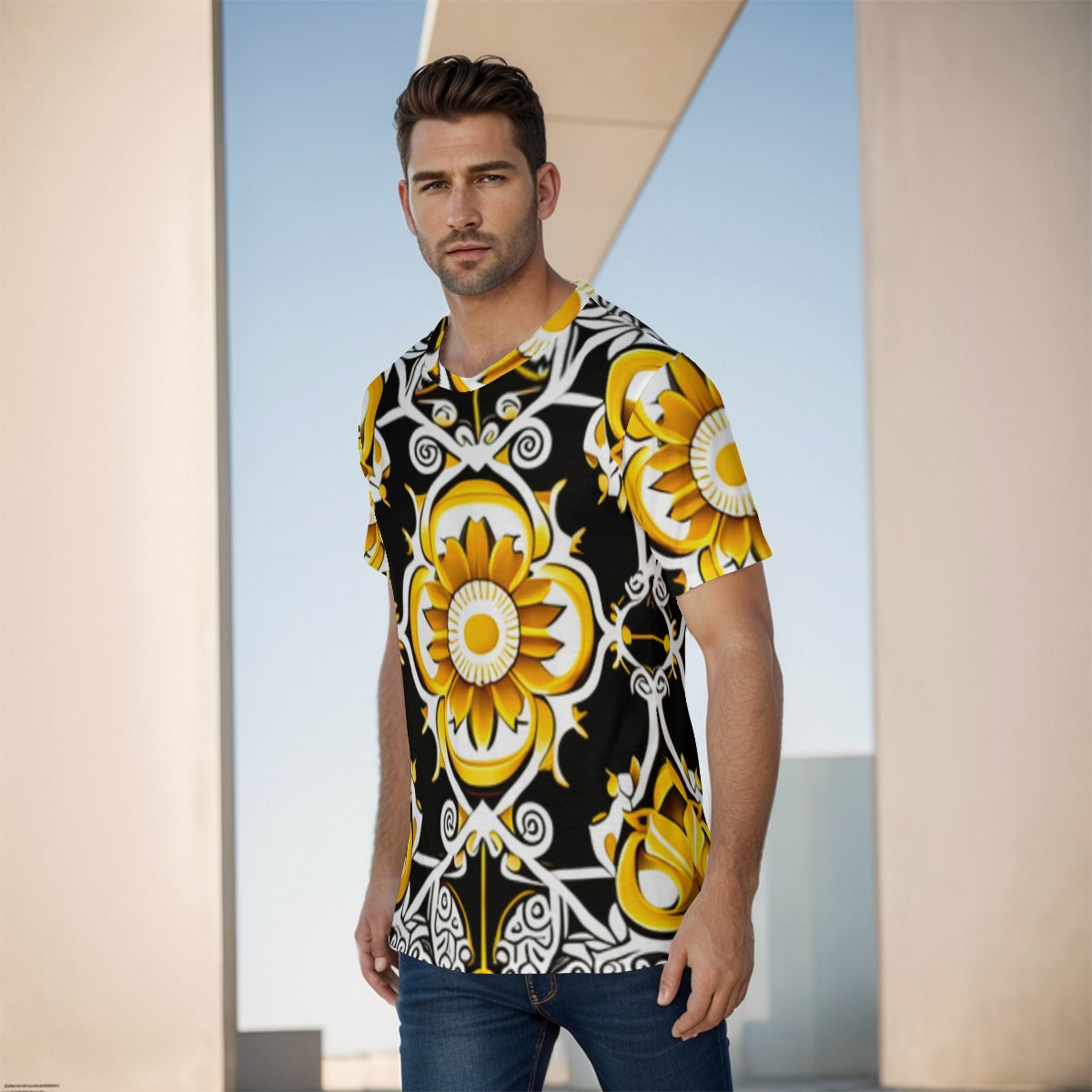 All-Over Print Men's O-Neck T-Shirt