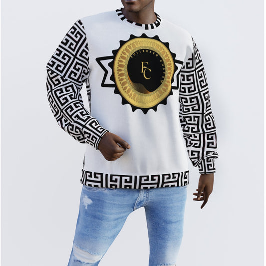 All-Over Print Men's Sweater