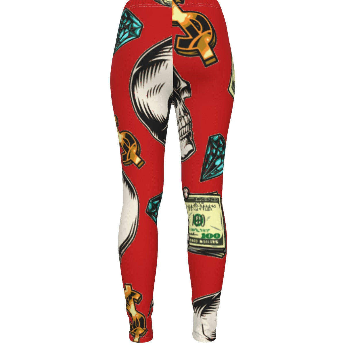 fullbreedboutique Print Women's Ripped Leggings