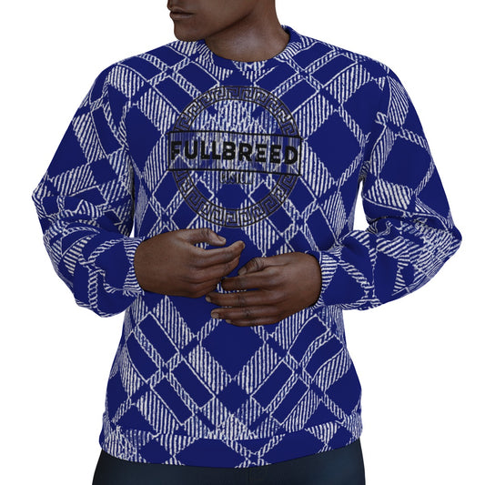 fullbreedboutique Print Men's Thicken Sweater