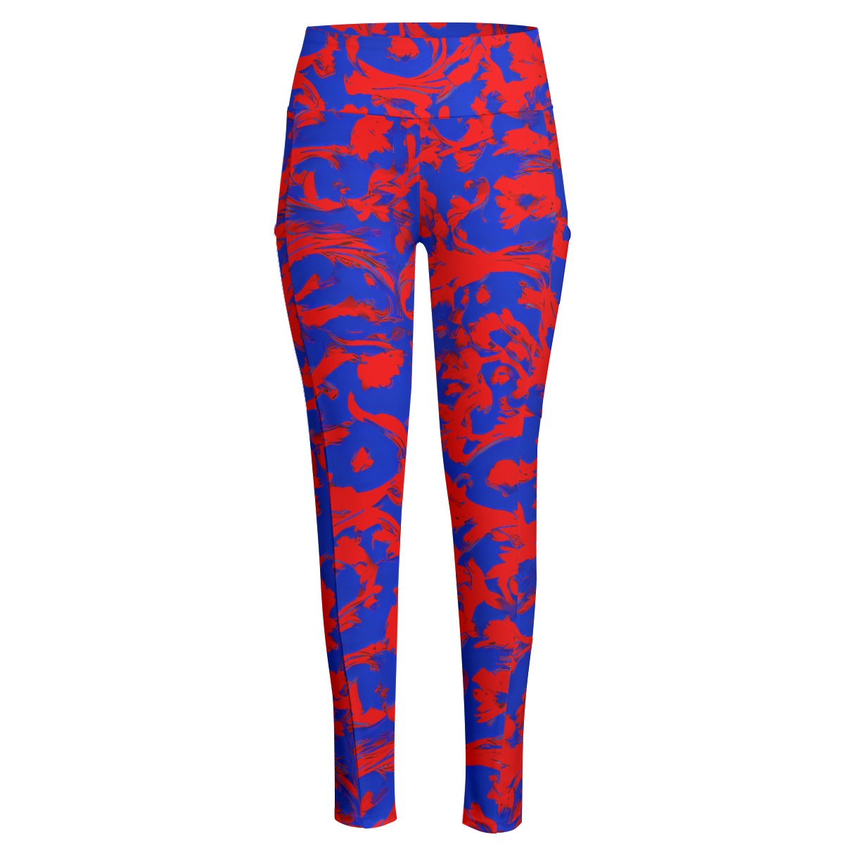 All-Over Print Women's High Waist Leggings With Side Pocket