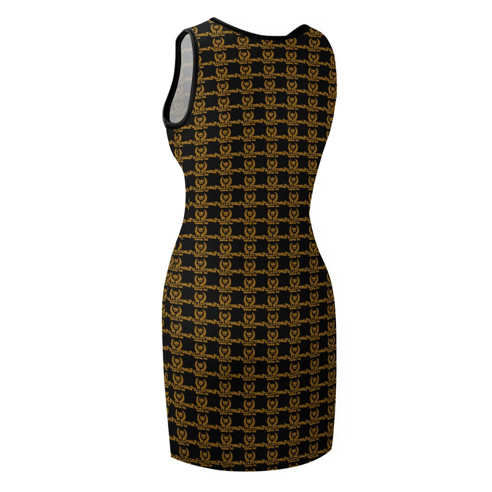 fullbreedboutique Temperament Slim Fit Sleeveless Tank Dress