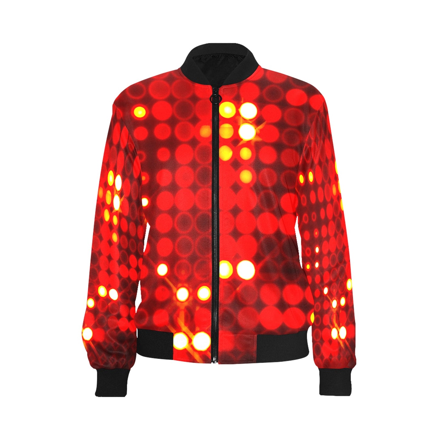 Fullbreedboutique Women's All Over Print Bomber Jacket(Model H36)