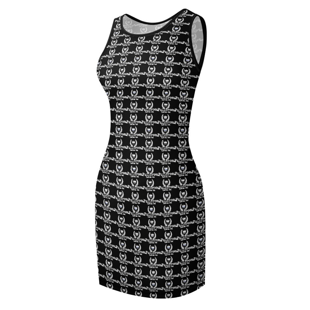 fullbreedboutique Temperament Slim Fit Sleeveless Tank Dress