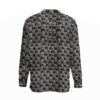 Fullbreedboutique Print New Men'S Business Long-Sleeved Imitation Linen Shirt - Image 2