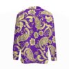 Fullbreedboutique Print New Men'S Business Long-Sleeved Imitation Linen Shirt - Image 2