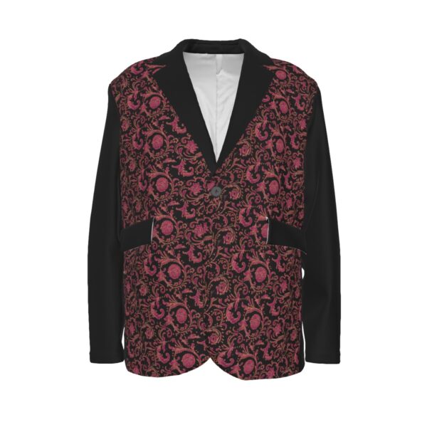 Fullbreedboutique Men's Cotton Blazer with Flat Lapel Collar | Casual & Stylish