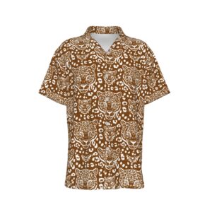 FullbreedBoutique Print Man's Short Sleeves Shirt
