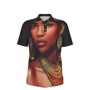 FullbreedCustom  Print Men's Polo Collar Jersey