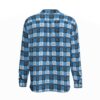 All-Over Print New Men'S Business Long-Sleeved Imitation Linen Shirt - Image 2