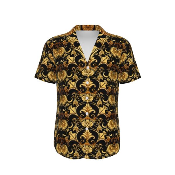 Men's Deep V-Neck Short Sleeve T-Shirt by ullbreedboutique - Lightweight & Comfortable