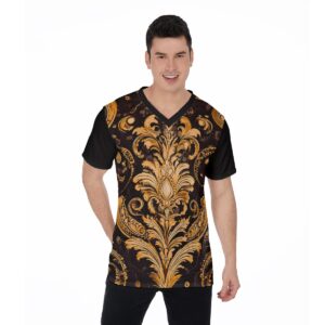 FullbreedCustom Print V-Neck T-Shirt