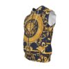 FullbreedCustom Print Men's Zipper-Up Sleeveless Hoodie - Image 4