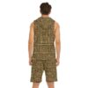 FullbreedBoutique Print Men's Sleeveless Vest And Shorts Set - Image 4