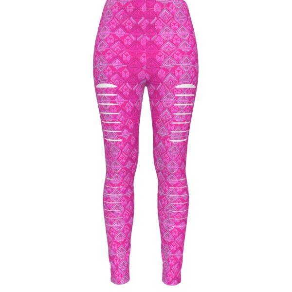 FullbreedBoutique Print Women's Ripped Leggings