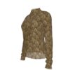 FullbreedBoutique  Print Women's Mesh T-shirt - Image 4