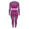 FullbreedBoutique Print Women's Sport Set With Backless Top And Leggings - Image 4