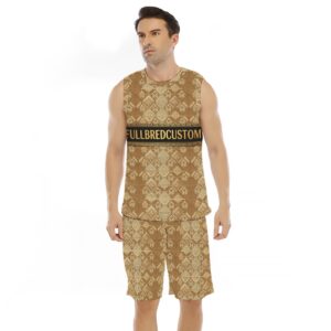 FullbreedBoutique Print Men's Basketball Suit