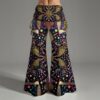FullbreedBoutique Print Women's High Waist Wide Leg Pants - Image 2