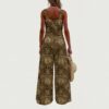 FullbreedBoutique  Print Women's Wide-Leg Jumpsuit - Image 2