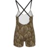 FullbreedBoutique  Print Women's Backless Romper With Black Straps - Image 2