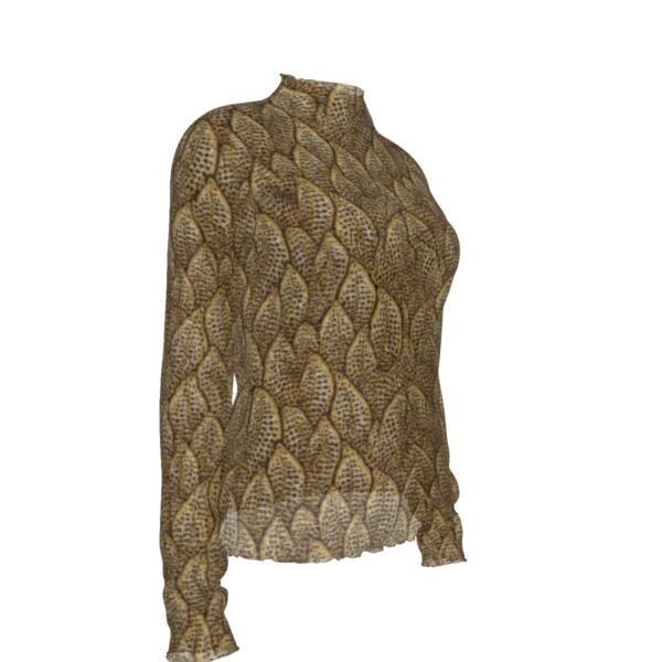 FullbreedBoutique  Print Women's Mesh T-shirt