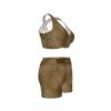 FullbreedBoutique Print Women's Sports Bra Suit - Image 4