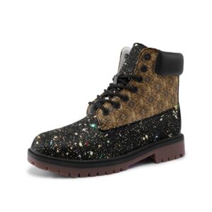 Premium Lightweight Microfiber Leather Chukka Boots