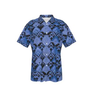 FullbreedBoutique Print Men's Hawaiian Shirt With Button Closure |115GSM Cotton poplin