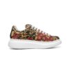 FullbreedCustom Unisex Non Slip Lace Up Faux Leather Sneakers - Image 2