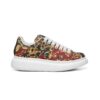 FullbreedCustom Unisex Non Slip Lace Up Faux Leather Sneakers - Image 3