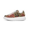 FullbreedCustom Unisex Non Slip Lace Up Faux Leather Sneakers - Image 4