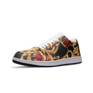 Unisex Low Top Leather Sneakers