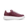 Bellabreed Unisex Non Slip Lace Up Faux Leather Sneakers - Image 2