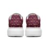 Bellabreed Unisex Non Slip Lace Up Faux Leather Sneakers - Image 6