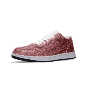 Unisex Low Top Leather Sneakers