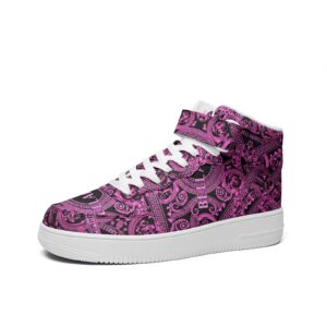 Bellabreed Unisex high Top Leather Sneakers